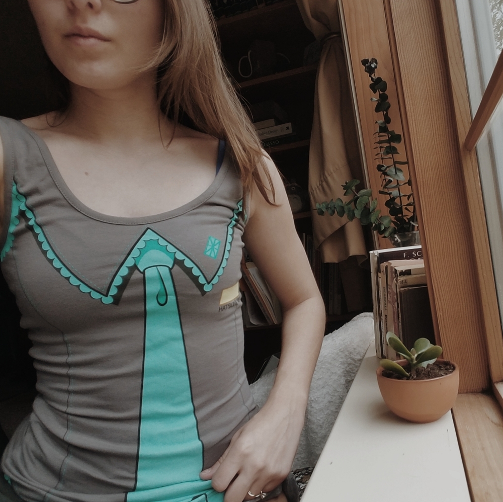 Hatsune Miku tank top dress